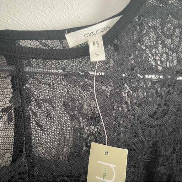 Maurices lace accent long sleeve top NWT size small - Picture 3 of 11